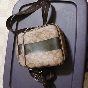 Coach cross body bag